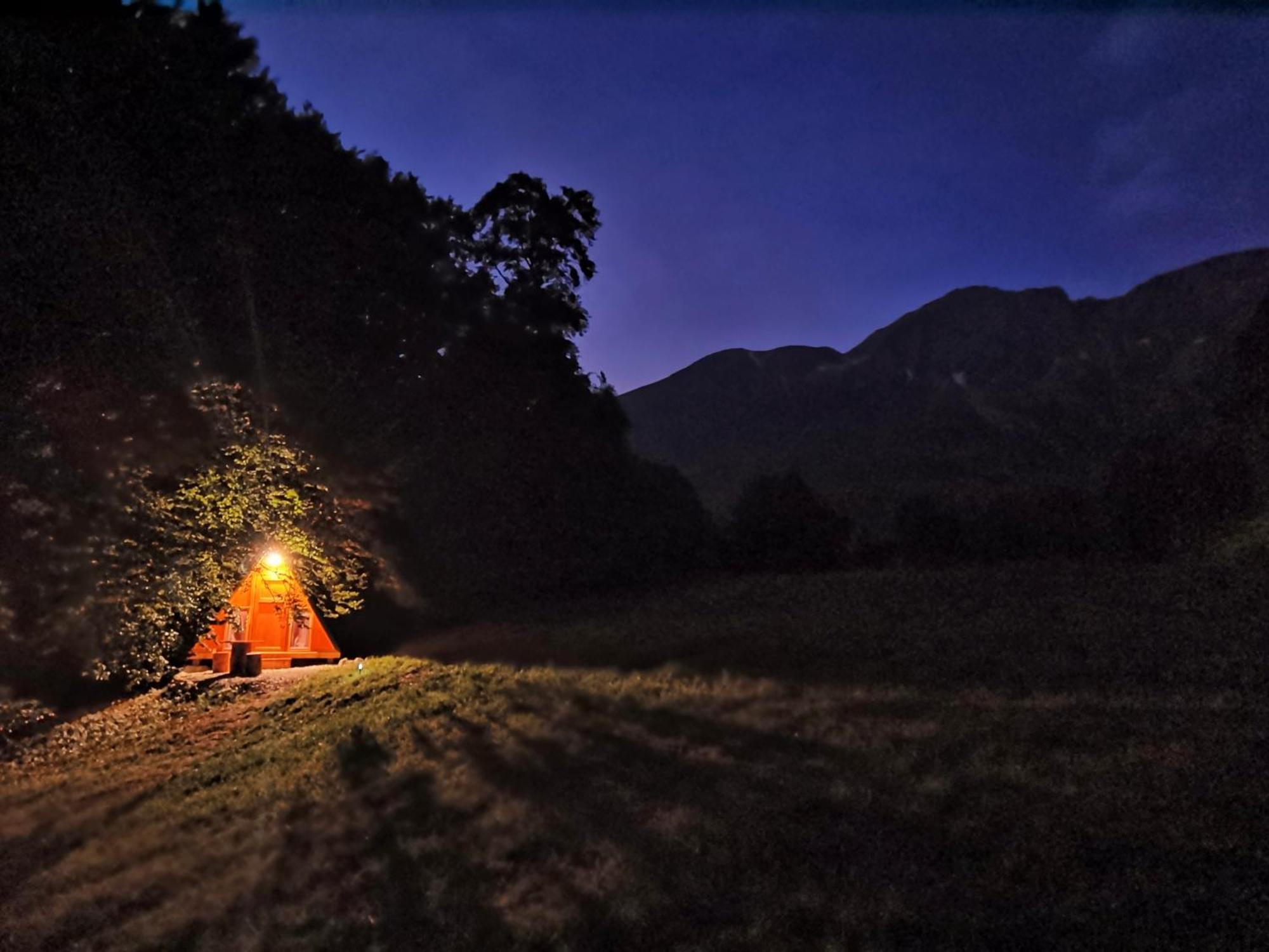 Glamping Krn Hotel Kobarid Exterior foto