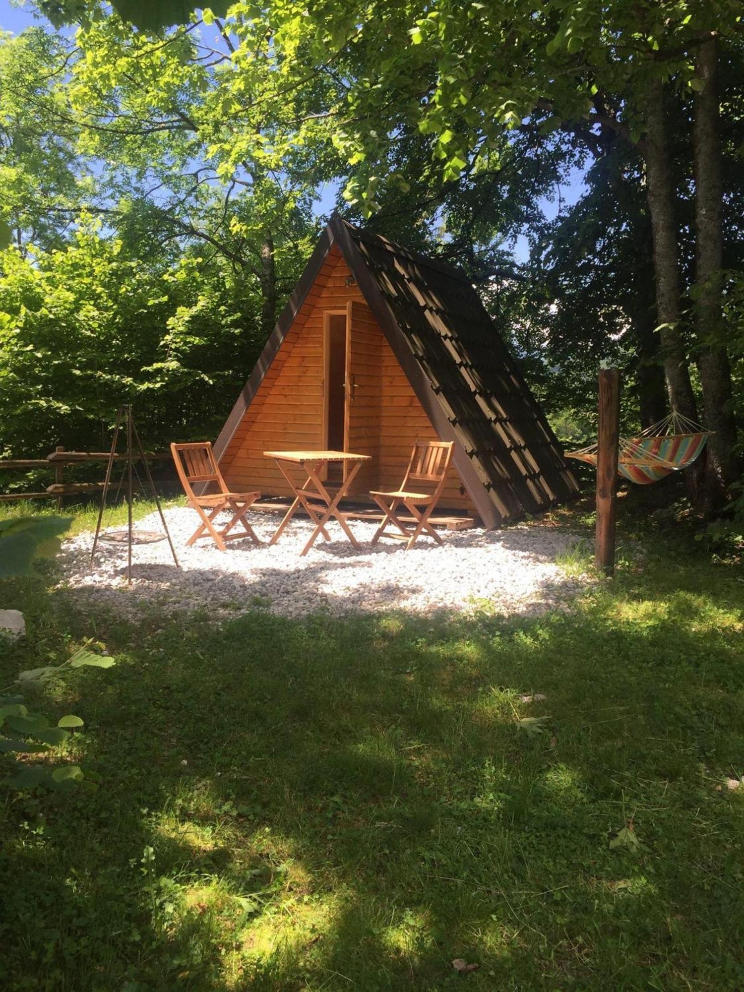 Glamping Krn Hotel Kobarid Exterior foto